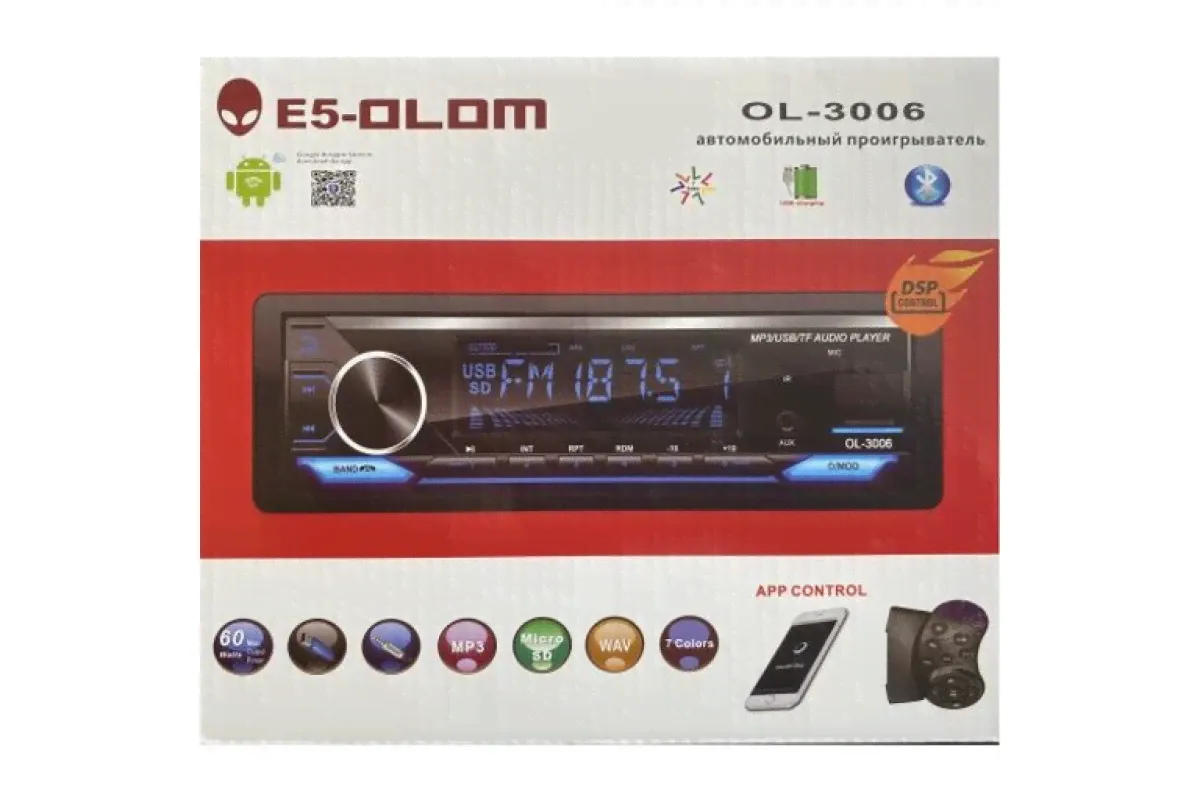 Автомагнитола E5-OLOM MP3 OL-3006