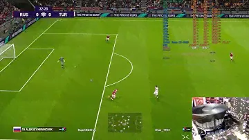 Тест Intel Xeon E5 2420 + RX470 4Gb + QIYIDA X79 E5-V307. Стрим через GPU. Без Vsync. PES 2021.