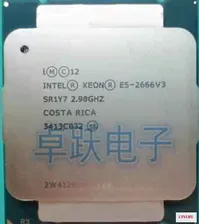Оригинальный процессор Intel Xeon V3 2 90 ГГц 25 м 10 ядер 22 нм E5 2666V3 135 Вт 2666 2666V3 intel xeon xeon