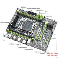 🛍 Qiyida X99 D4 DDR4 материнская плата с Xeon E5 2630L V3 LGA2011-3 CPU 4 шт. X 8 ГБ = 32 Гб 2666 МГц DDR4 PC4 REG ECC RAM память