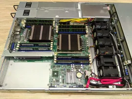 Сервер Supermicro 2x E5-2640 64GB 4x 3.5 2x бп 1U в Москве
