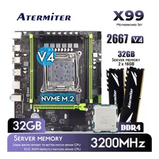 Комплект Atermiter X99 + XEON E5 2667 V4 + 2x16GB