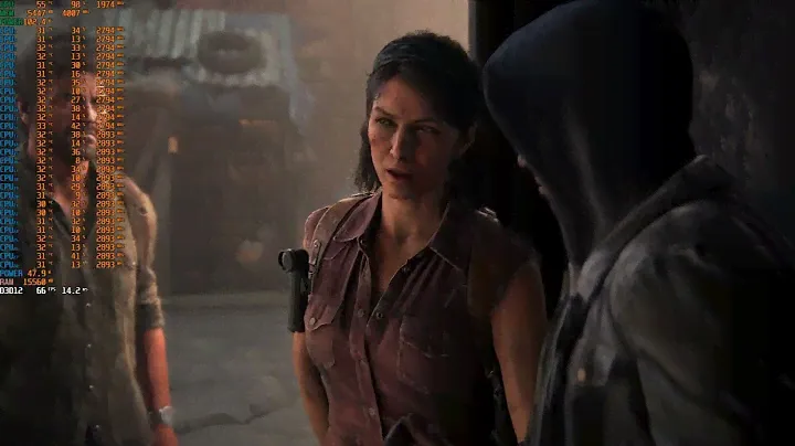The Last of Us Part I v1.1.2.0+AMD FSR 3 FG Mod v0.8.0 на Intel Xeon E5-2680 v4+GTX 1060 6Gb.