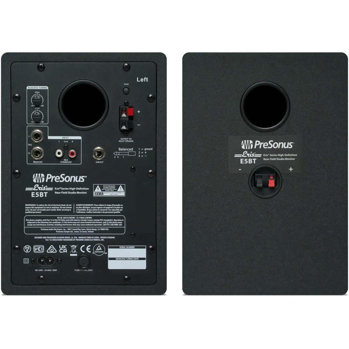 Presonus Eris E5 BT Студийный монитор, 5,25 (пара)
