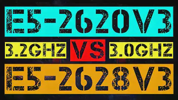 XEON E5-2620 V3 VS E5-2628 V3
