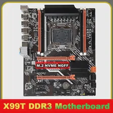 Материнская плата CPU Для LGA2011 V3 M.2 NVME NGFF Поддержка DDR3 4X16G Поддержка E5 2666V3 E5 2673V3 E5 2678 V3 Материнская плата CPU